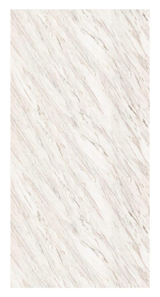 Mermer desenli folyo ML1010 — Carrara, beyaz, yumuşak gri damar