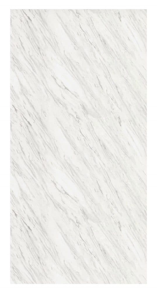 Mermer desenli folyo ML1011 — Carrara, beyaz, gri damar