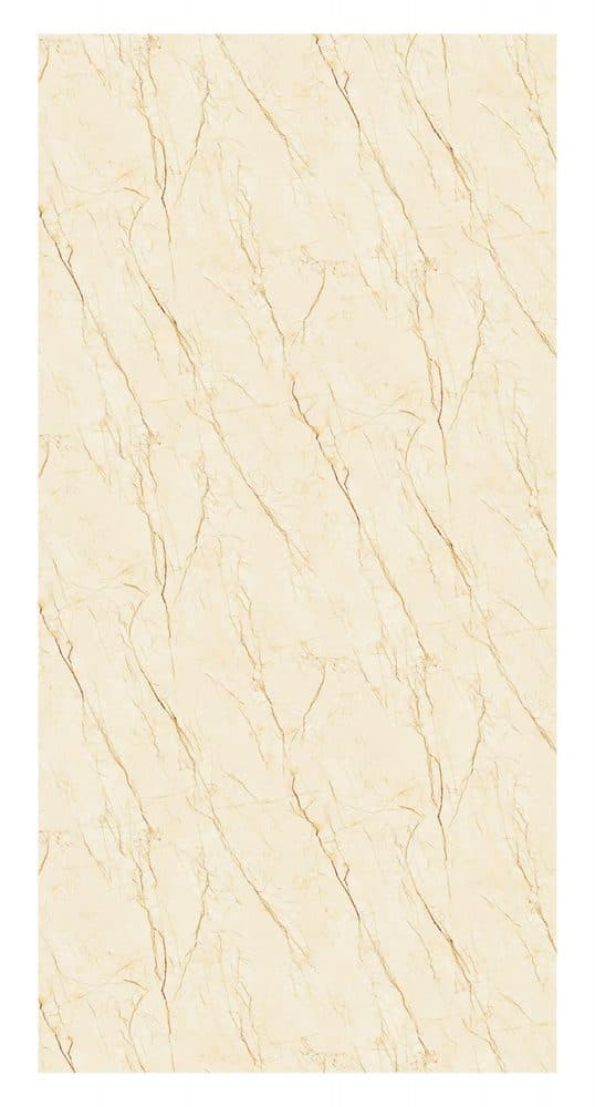Mermer desenli folyo ML1044 — krem, altın damar