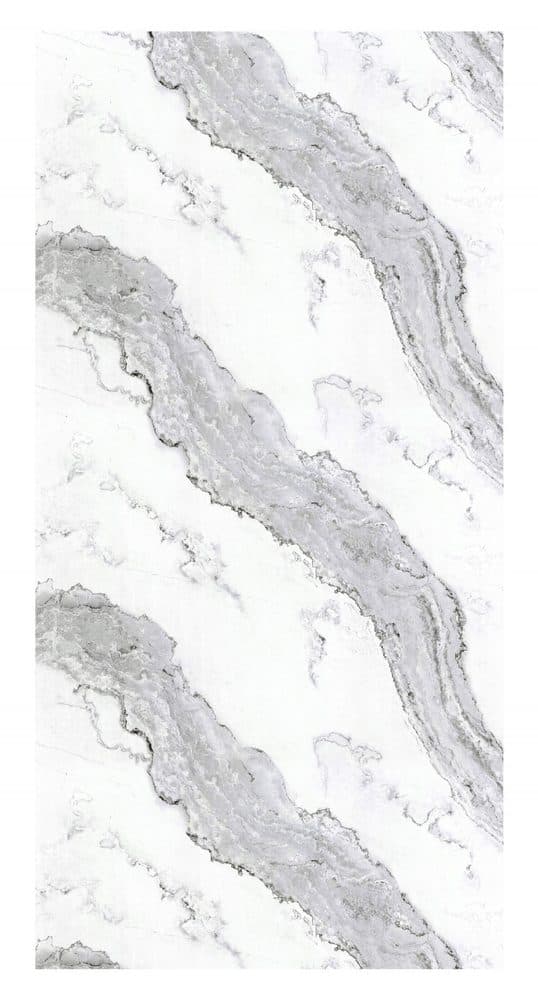 Mermer desenli folyo ML1238-1 — Onyx, beyaz, bantlı