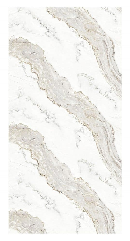 Mermer desenli folyo ML1238 — Onyx, krem, bantlı