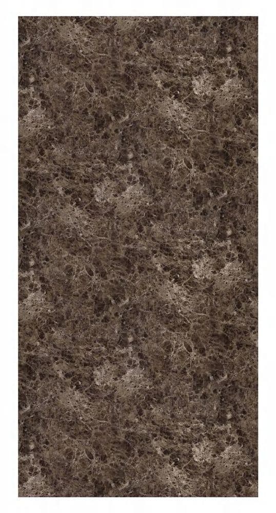 Mermer desenli folyo ML1252 — Emperador, koyu kahve, alacalı