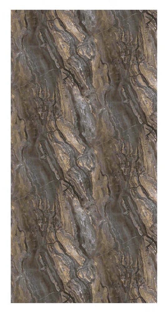Mermer desenli folyo ML1259-2 — taş, bronz, ağaç kabuğu