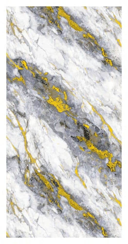 Altın desenli folyo MT89079-G — mermer, gri, belirgin altın damar