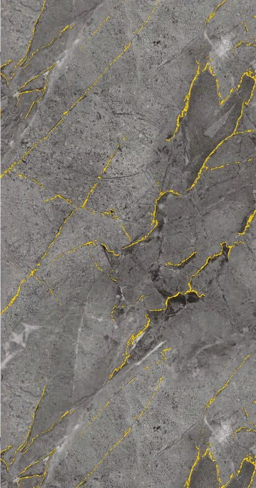 Altın desenli folyo MT89169-G — mermer, gri, altın damar