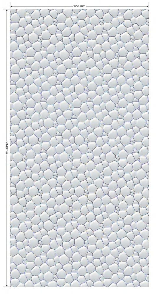 Altın desenli folyo MT9005-1-L — desen, açık gri, kabarcık