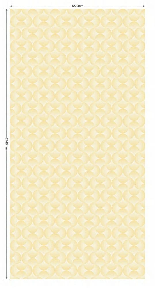 Altın desenli folyo MT9012-G — desen, açık sarı, çiçekli