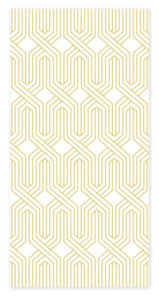 Altın desenli folyo MT9063-G — desen, krem ve altın, art deco